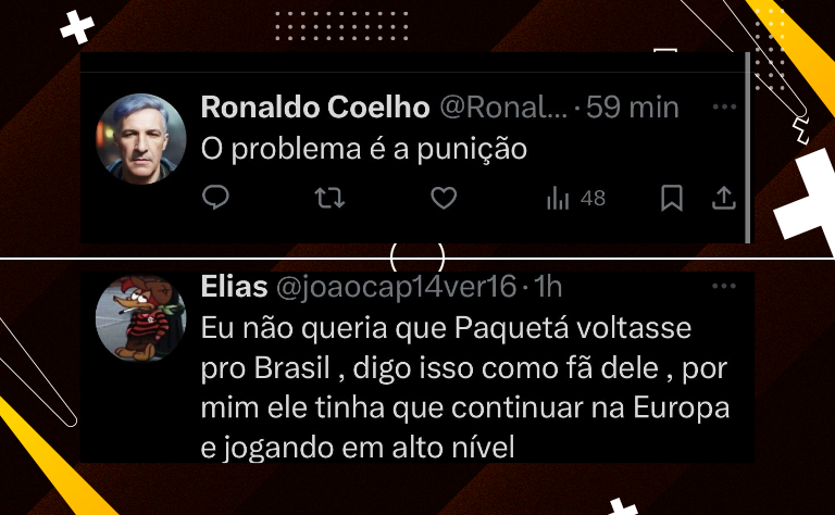Opinião dos fanáticos sobre o acordo entre o Flamengo e Lucas Paquetá